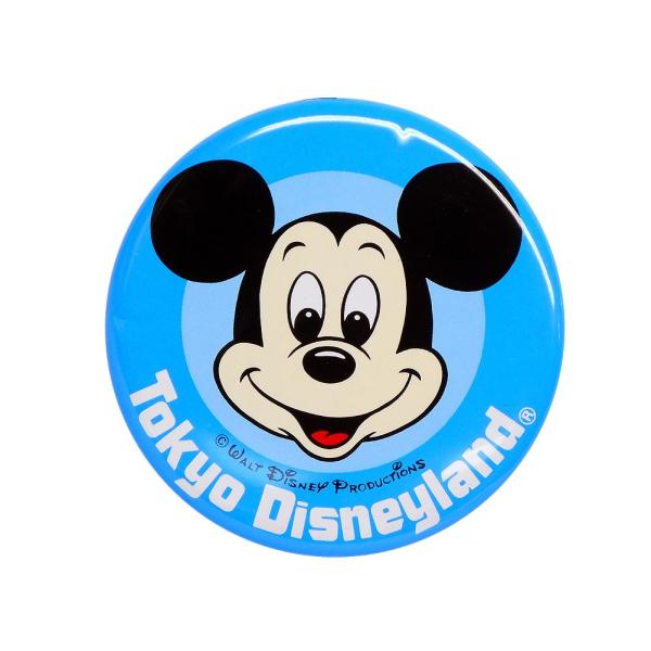 東京ディズニーランド ミッキー フェイス ブルー ベーシック 1983年 缶