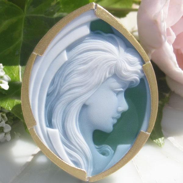 CAMEO（カメオ） 希少作品 ドイツIdar Obersiten産 ストーンカメオ