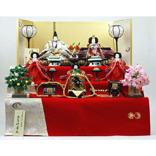 雛人形 ひな人形 三段飾り 五人飾り 人形工房天祥 限定オリジナル 衣装