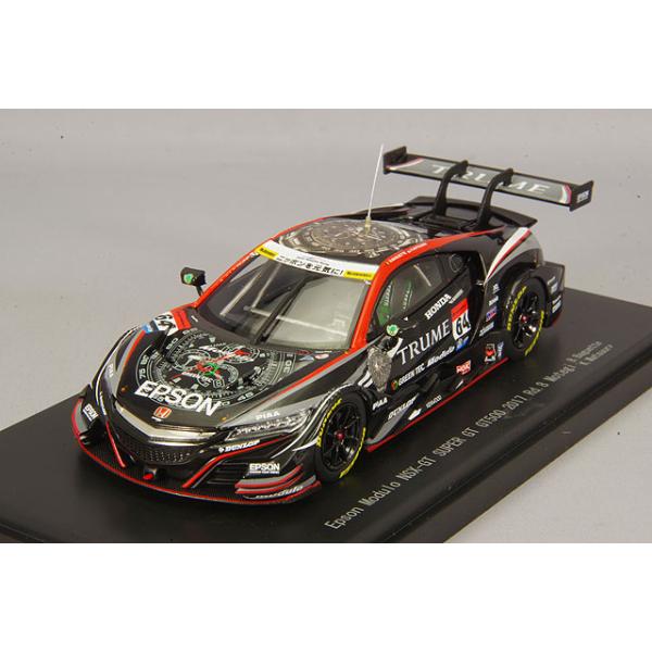 エブロ 1/43 エプソン モデューロ NSX-GT 2017 スーパーGT500 Rd.8