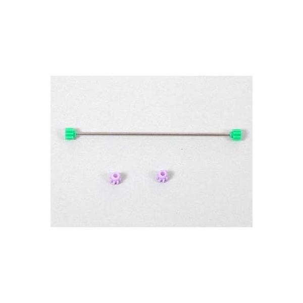 ミニ四駆 ミニ四駆15205 1.4mm中空軽量プロペラシャフト VZシャーシ他