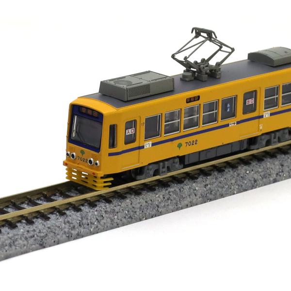 MODEMO 東京都電 7000形 「更新車」7022 青おび（M車） 【MODEMO
