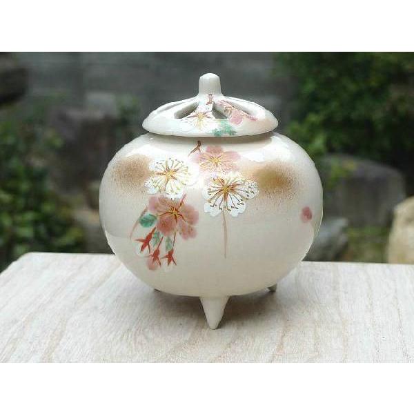 京焼 清水焼 淡彩桜香炉 香菊 : 松韻堂 Yahoo!店 - 通販 - Yahoo