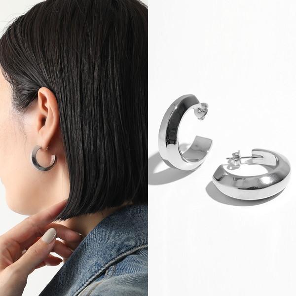 SAINT LAURENT サンローラン フープピアス 774487 Y1500 レディース