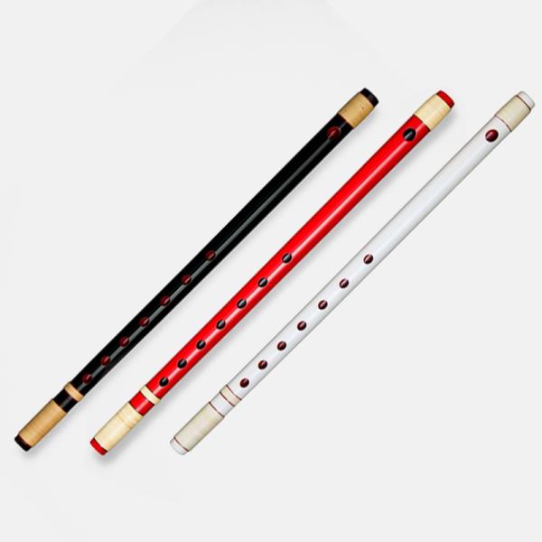 獅子田竹渓 篠笛 お囃子用 お祭り用 6穴・7穴 6本調子 塗 籐両巻 : 和