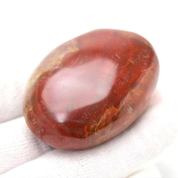 ペトリファイドウッド 珪化木 パームストーン 握り石 (約81.3g