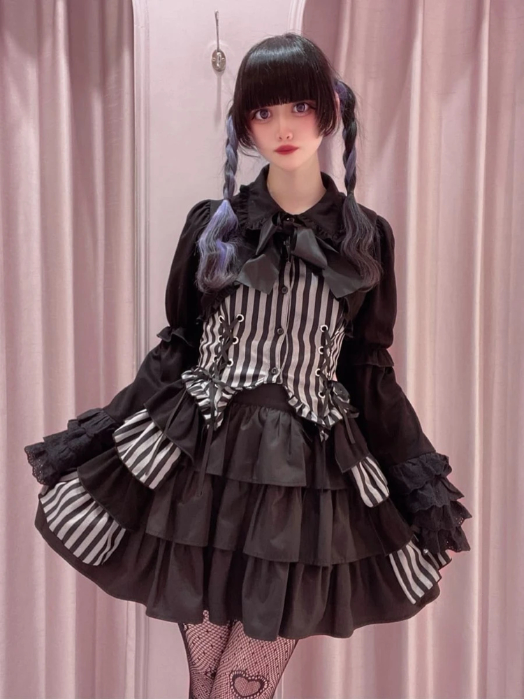 スピンドルクロスモチーフティアードスカパン - Jamie エーエヌケー