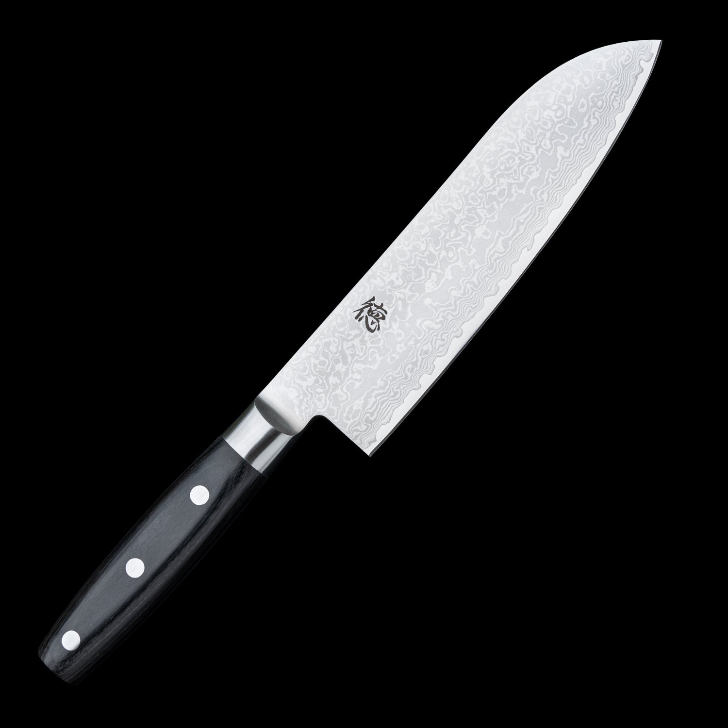 包丁の堺徳｜三徳包丁 ダマスカス VG10 180mm