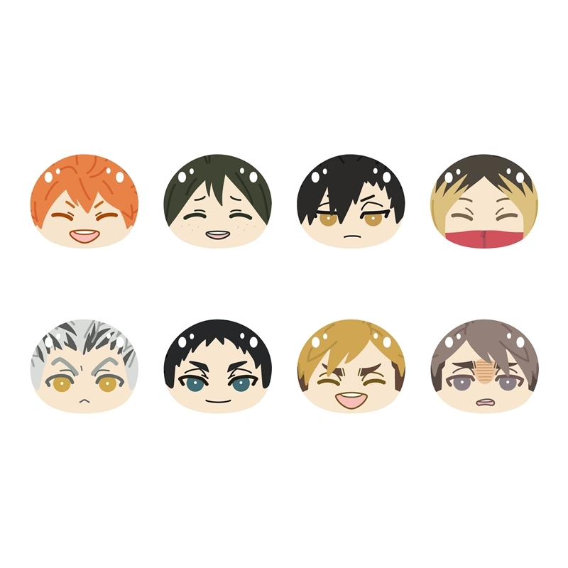 アニメ「ハイキュー!!」 おまんじゅうにぎにぎマスコット3 | j-hobby