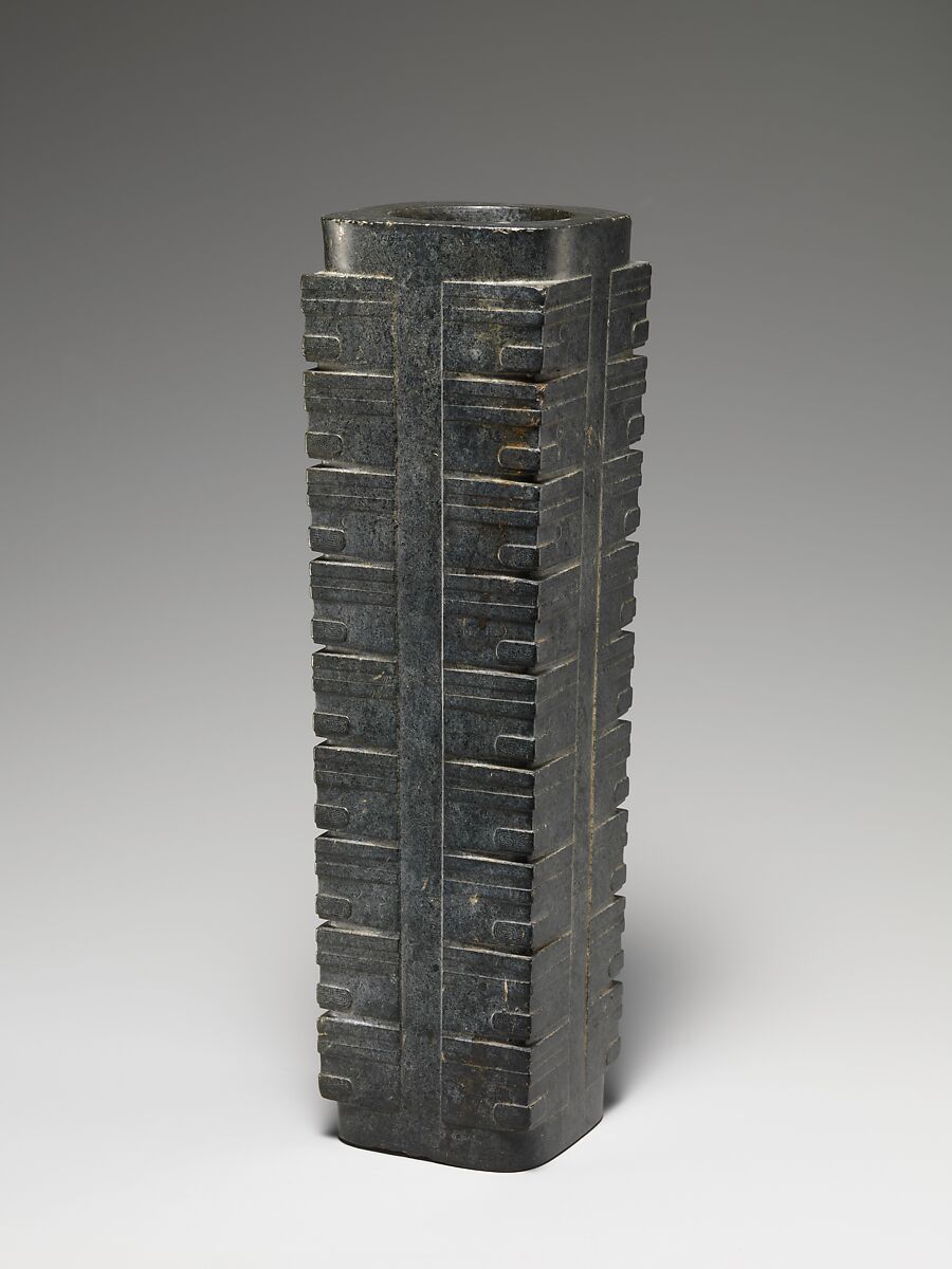 玉琮 Ritual object (cong)】中国‐新石器時代‐良渚文化