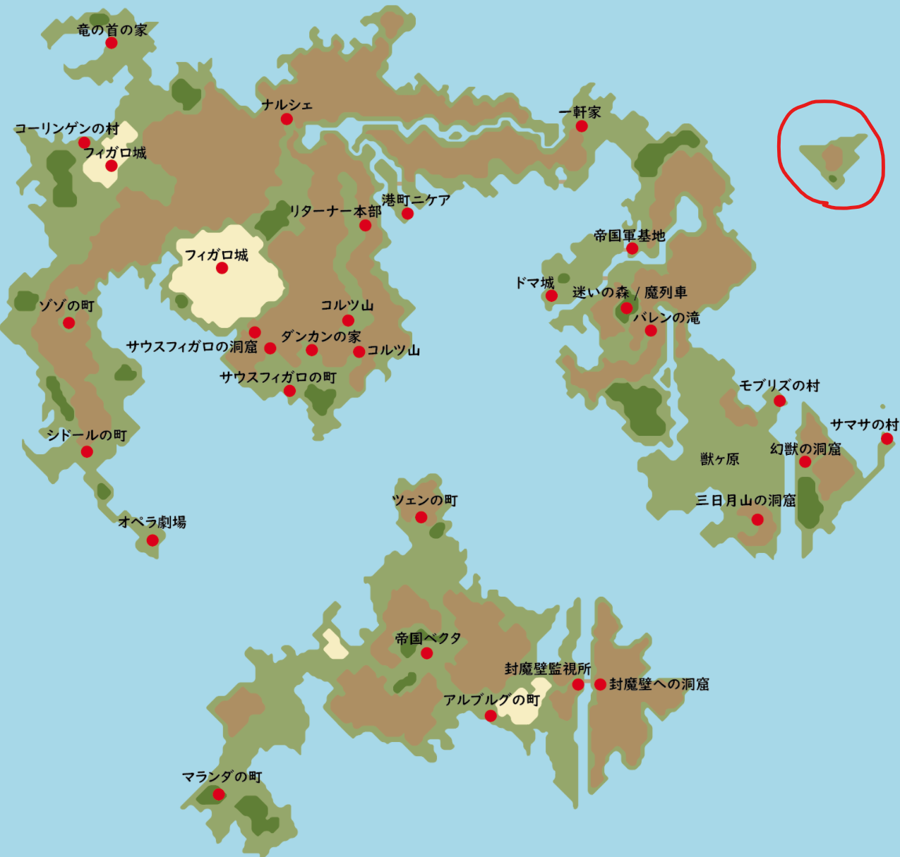 崩壊前の強敵「眠れる獅子」の出現場所・攻略法｜FF6ピクセルリ