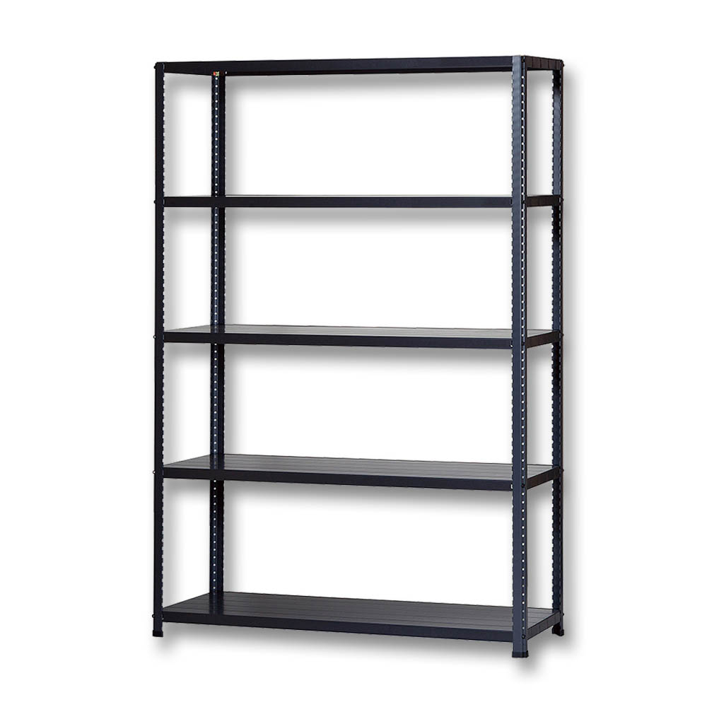 スチールラック5段 150kgタイプ ネオブラック JF-2 | ジョイフル本田