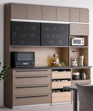 綾野製作所】食器棚 ADEL（アデル）