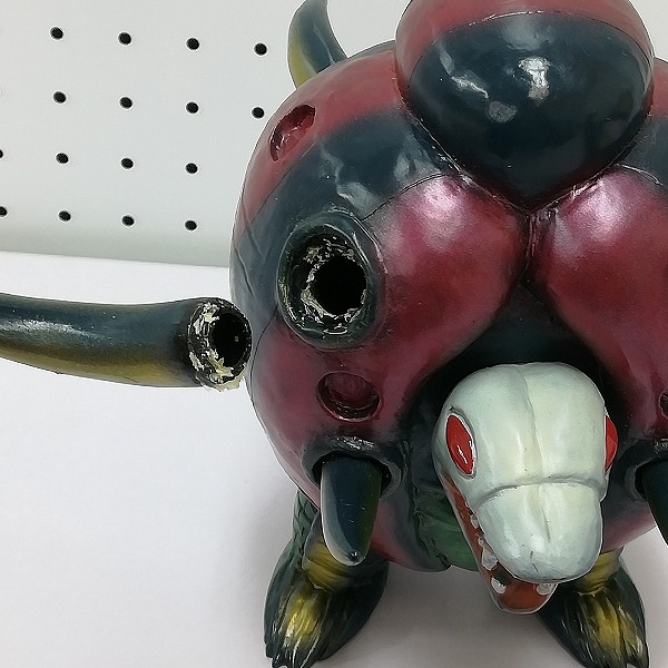 買取】マーミット 世紀の大怪獣 円盤生物 ブラックエンド ソフビ