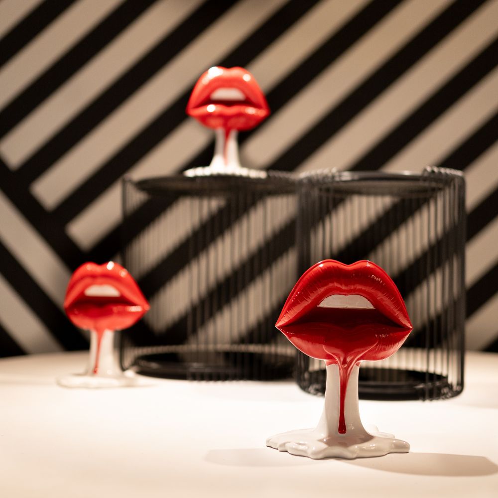 ホットリップス 26cm デコオブジェ - オブジェ・置物の通販 ｜【KARE