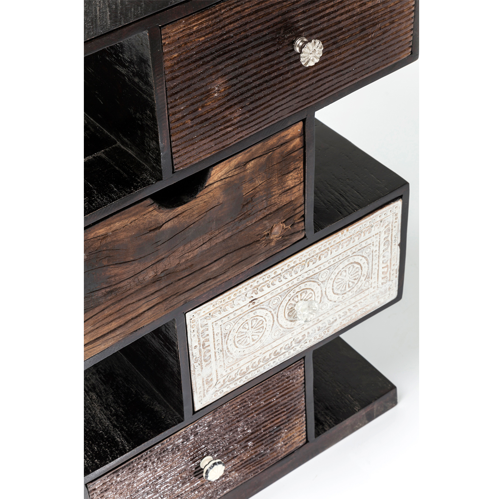 廃番】フィンカジグザグ（6Drw） キャビネット - リビングボード