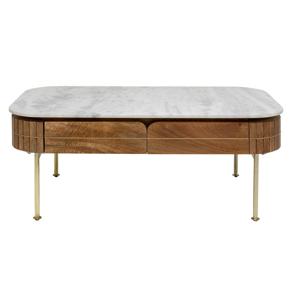 グレース 110x60cm ローテーブル/ コーヒーテーブル - ローテーブル