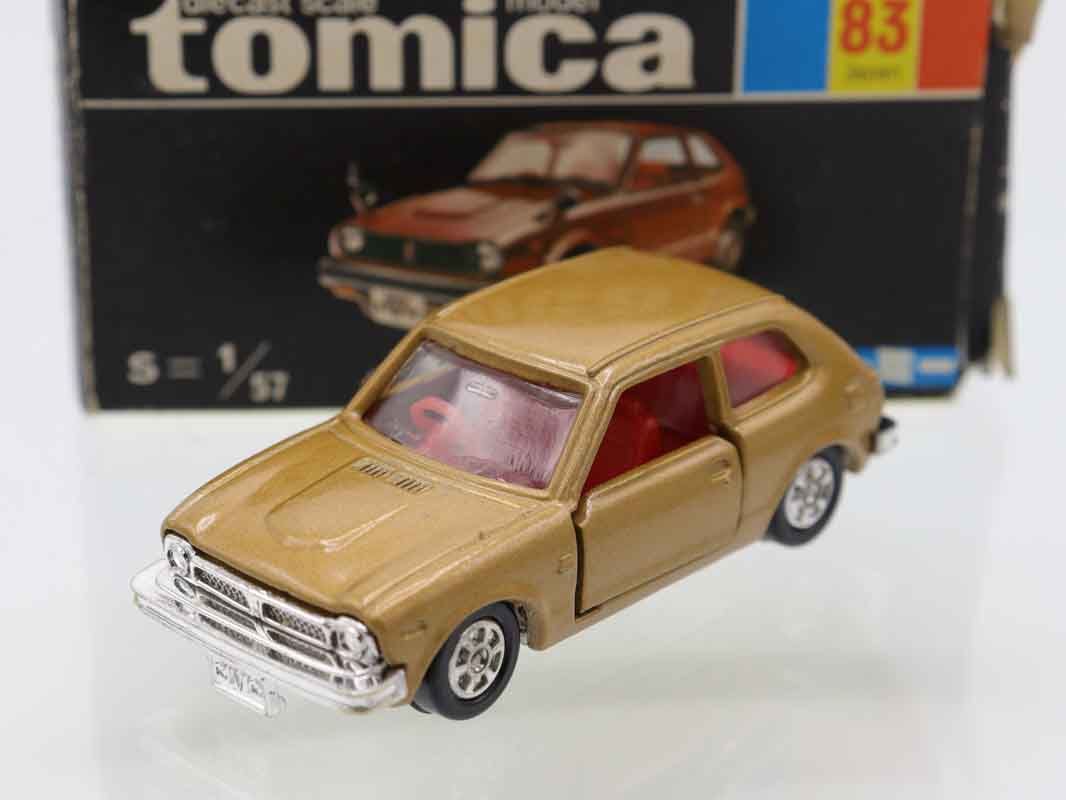 ミニカーショップ ケンボックス トミカ 黒箱☆83☆ホンダシビック GL