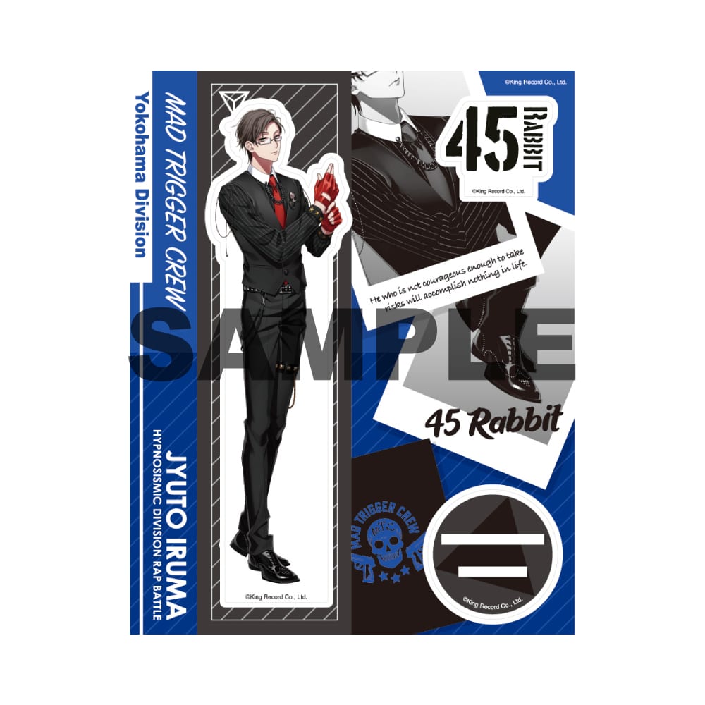 ヒプノシスマイク　ヒプマイ　アクスタ　碧棺左馬刻　入間銃兎　ぱしゃこれ オフィシャルアクリルスタンド(ヒプノシスマイク-A．R．B-02)碧棺 左馬