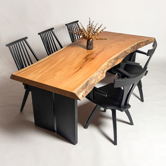 欅一枚板ダイニングテーブル｜鬼童銘木（KIDOMEIMOKU） – 【公式】鬼童