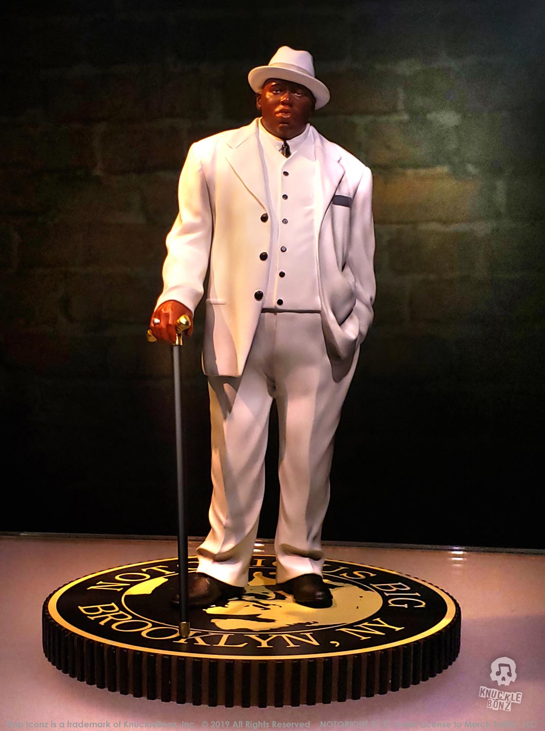 The Notorious B.I.G. Biggie Smalls KnuckleBonz Statue