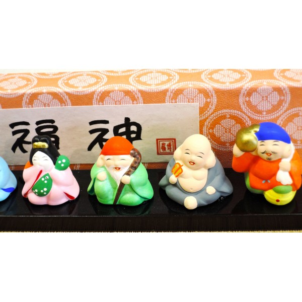 京陶人形 笑七福神 | 小刀屋忠兵衛 | 京ものさんぽ