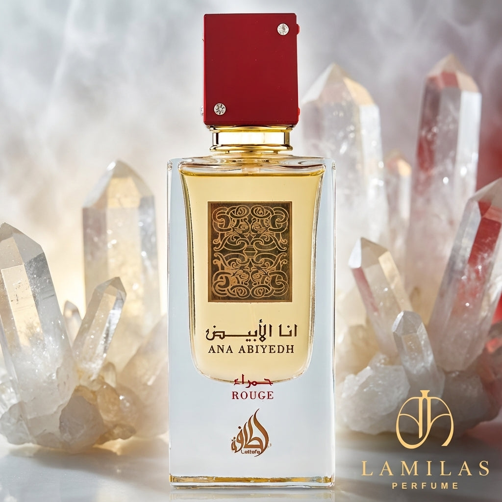 Ana Abiyedh Rouge by Lattafa - Unisex - Eau De Parfum - 60ml