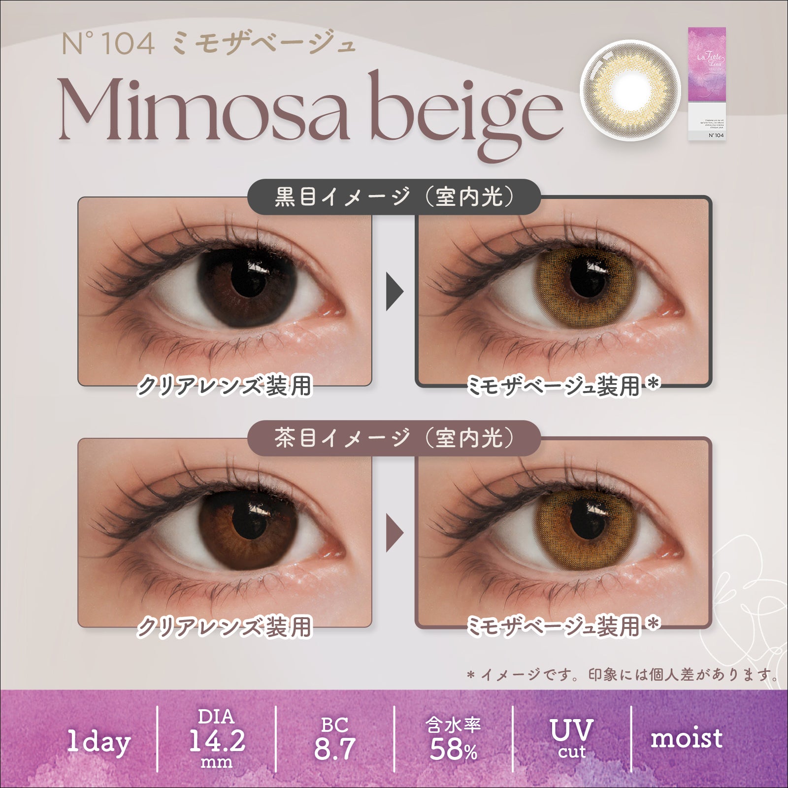 LaFORTE Lena ( ラフォルテ レナ ) ワンデーUV 10枚入（ワンデー