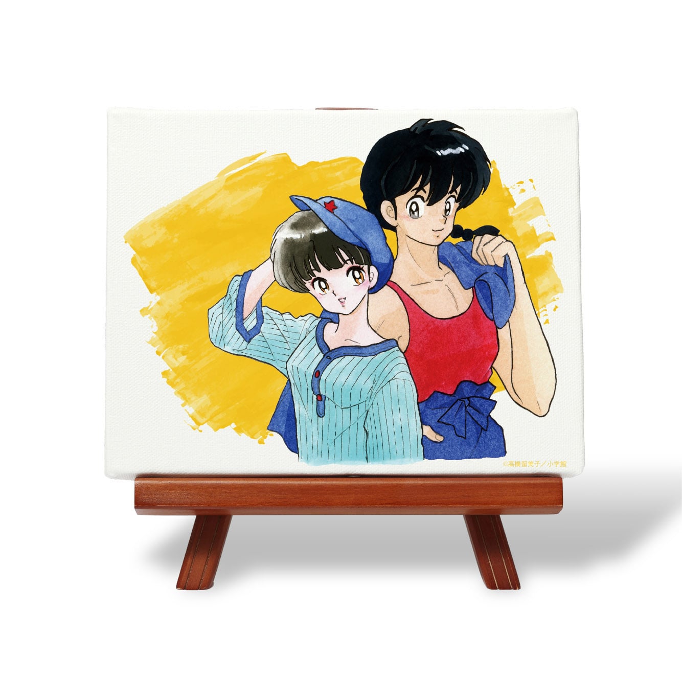 高橋留美子先生デジタルサイン入り『らんま1/2』キャンバスアートA