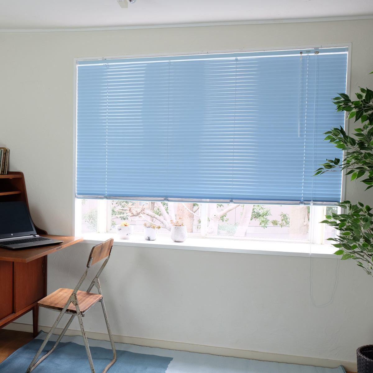 dショッピング |アルミブラインド 84×138cm アルミ製 ブラインド