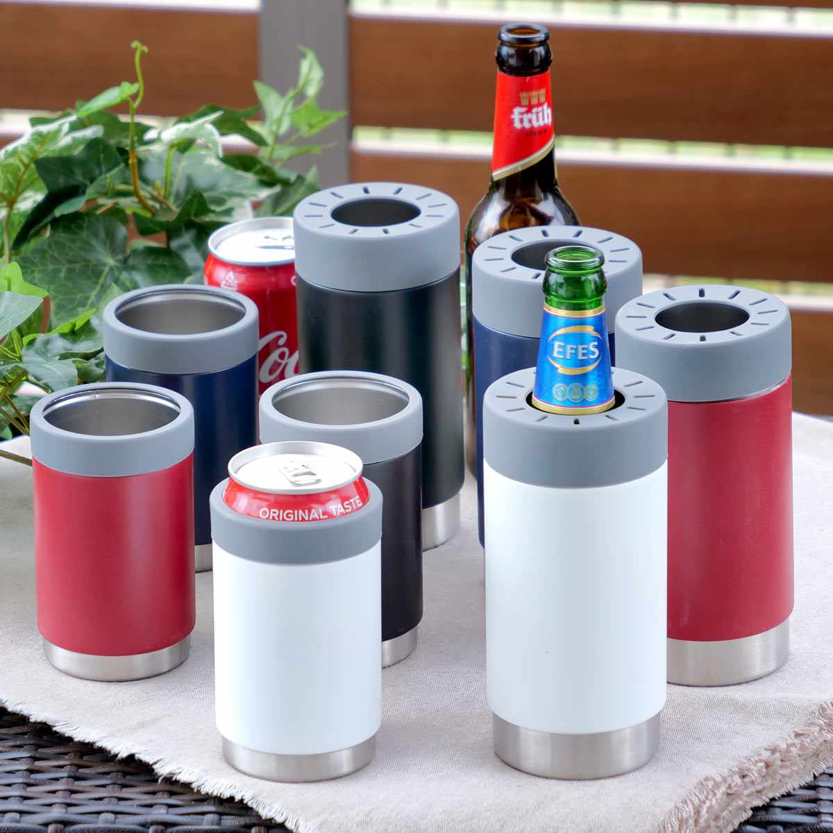 ペットボトルホルダー 640ml zalatto ボトルホールドサーモタンブラー