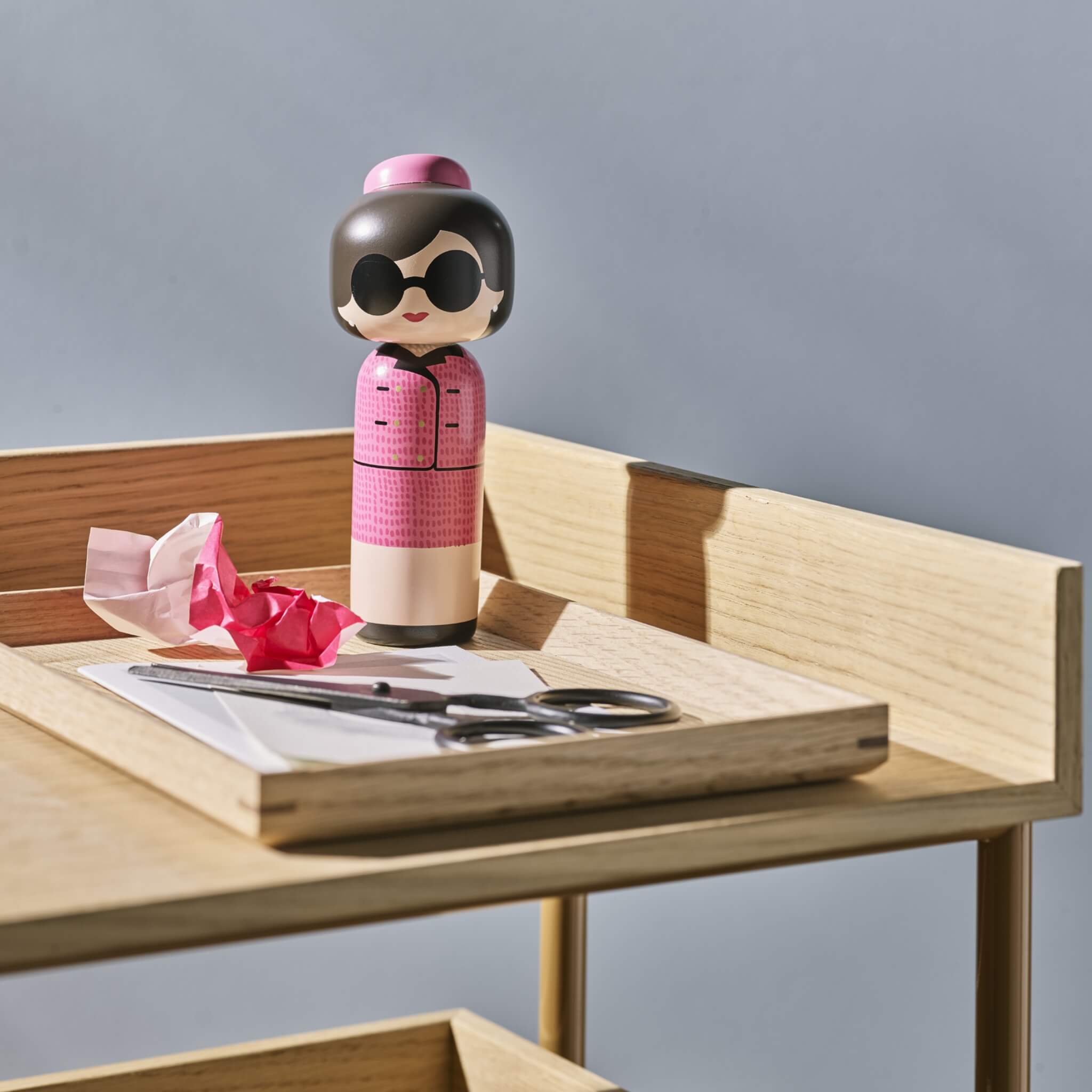 Jackie Kokeshi Doll | Historical Icon Series – Lucie Kaas