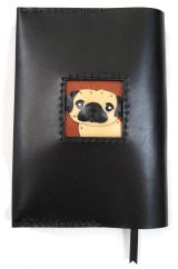 パグ・黒パグ グッズの一覧［オリジナル革小物］| machiboukeまちぼうけ