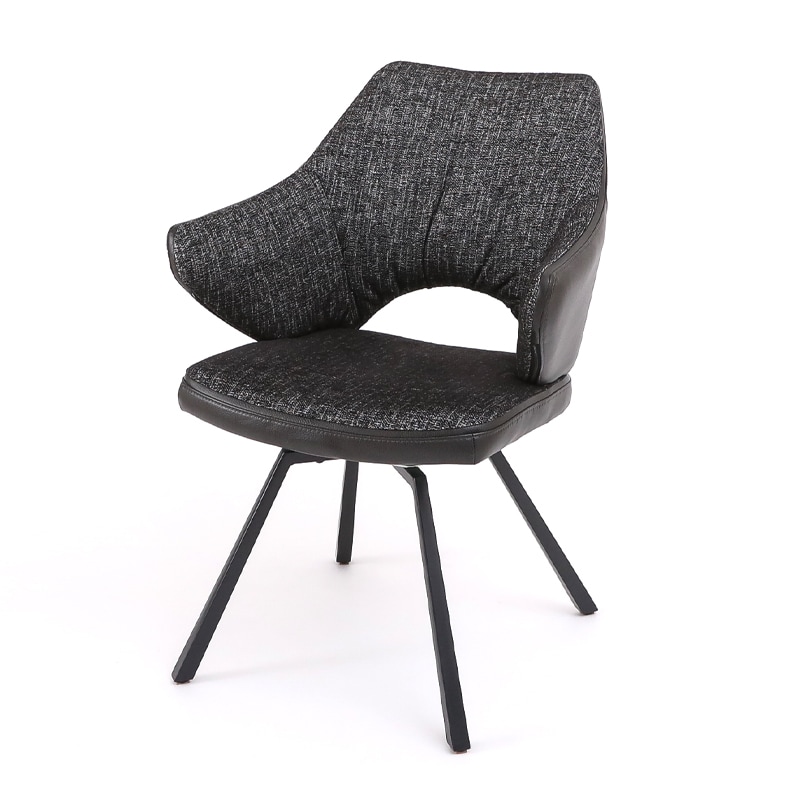 回転チェア ディーゼル2 FC GY/BK【大型商品配送便でのお届け】の通販