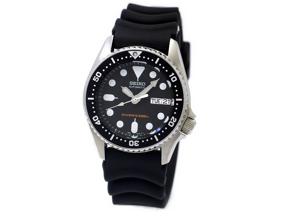 セイコー ダイバーズ 200m ミドルサイズ 38mm SKX013K1 7S26-0030 自動