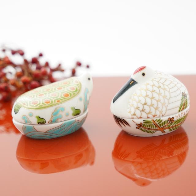 巣ごもり鶴 珍味入れ ｜ 四季折々のおしゃれな和食器通販サイト