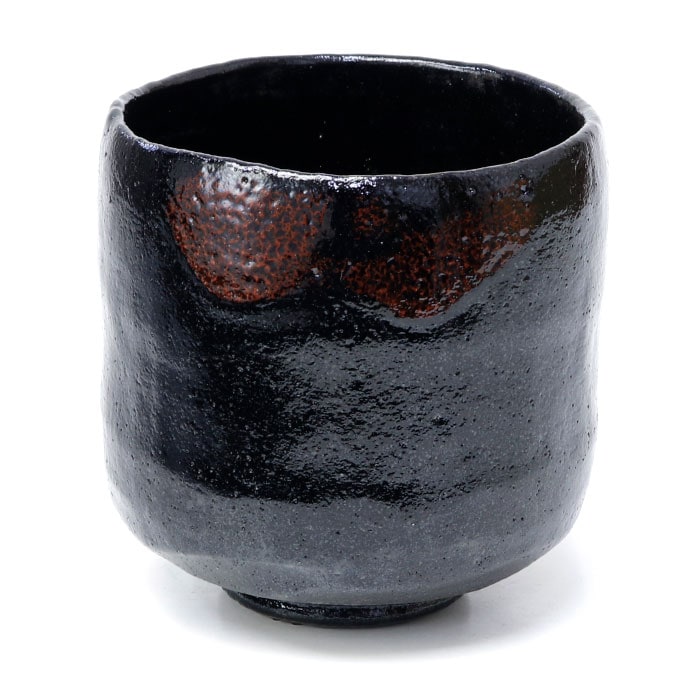 茶道具 抹茶碗】 筒茶碗 黒楽 松楽窯作 | 楽焼茶碗 - CHATOWA 茶と和