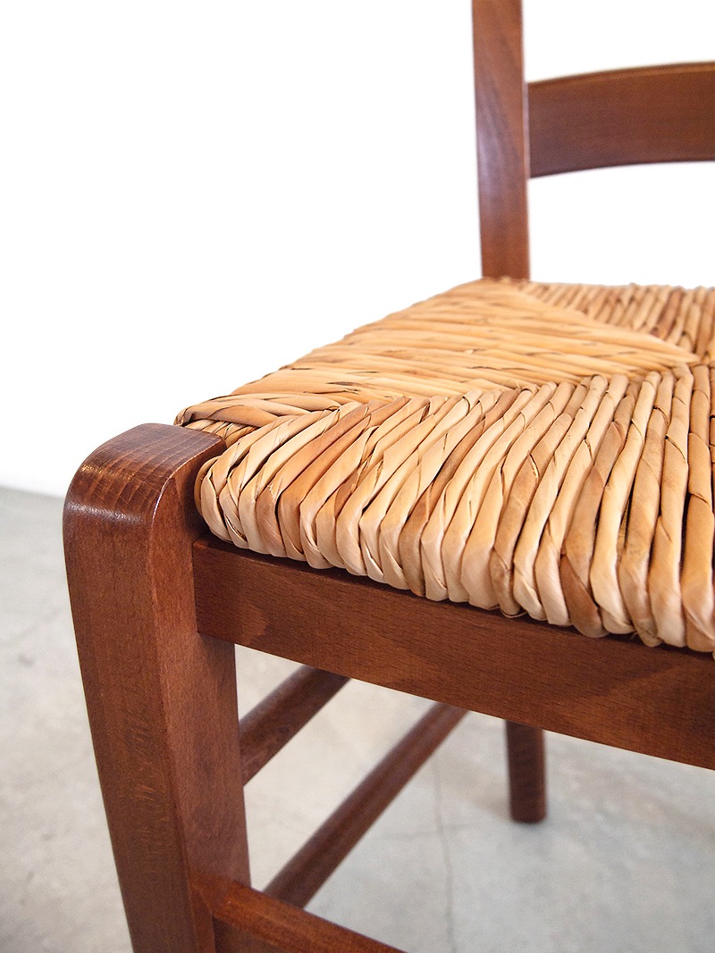 イタリアチェア 藁座面 レストラン用｜イデア