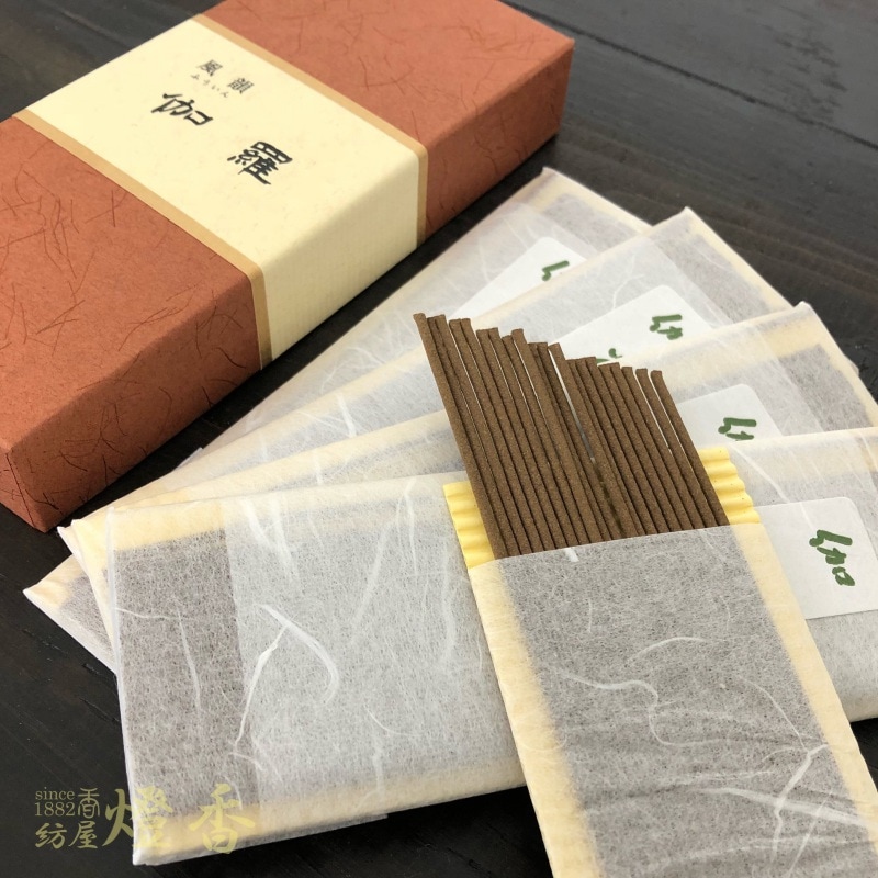 高級線香『風韻-Fuin-【伽羅-Kyara-[100本入]】(ふういん・きゃら)短寸