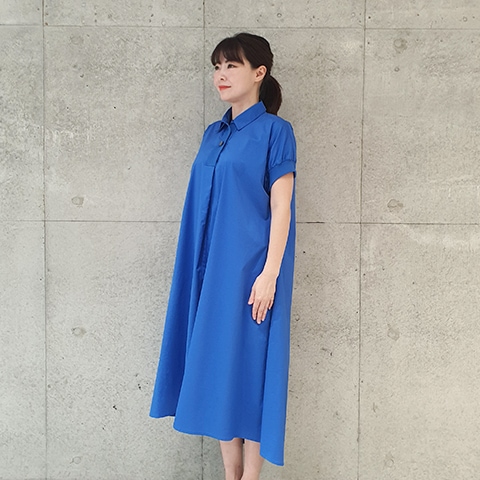 襟付きワンピース【5136302】 | ワンピース | レディースファッション