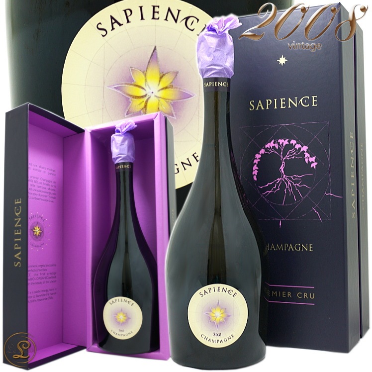 2008 マルゲ キュヴェ サピエンス 箱入り 泡 シャンパン 辛口 白 750ml