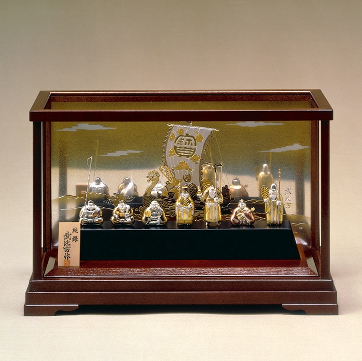 武比古 純銀 七福神 2号 | 銀製品,武比古 | 森銀器製作所公式