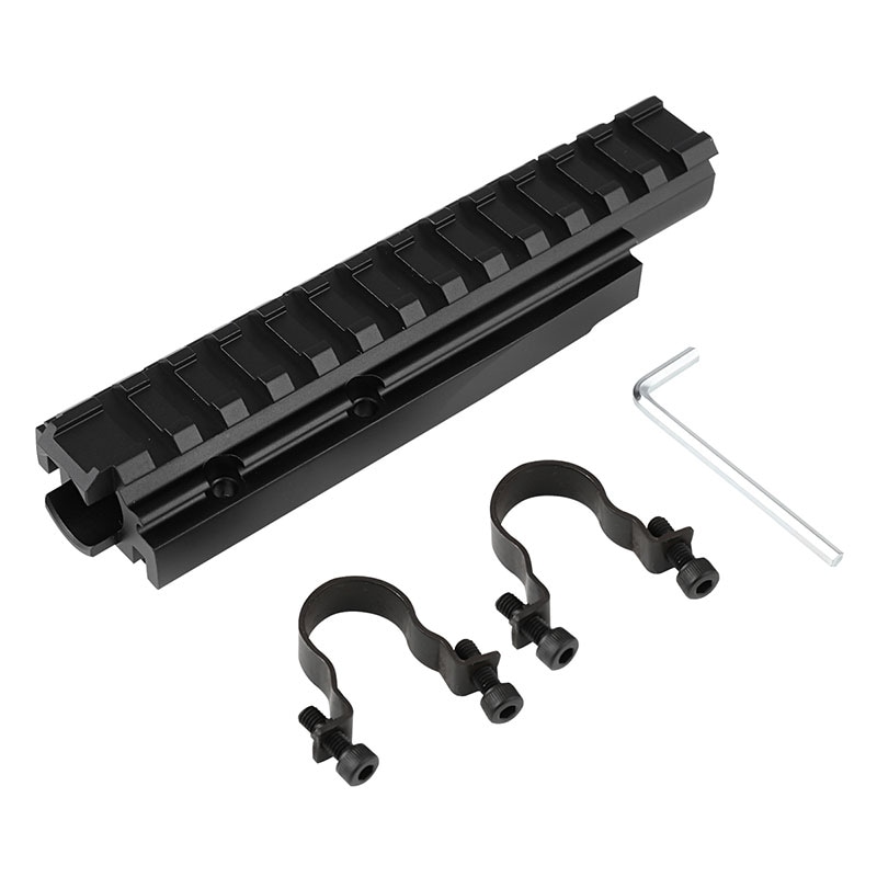 ブラック ストック レールシステム付き ブラック ストック レール