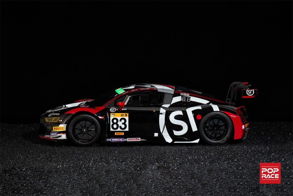 1/64 Audi R8 LMS 2019 Fuji Super Tec 24 Hours X Works Racing #83