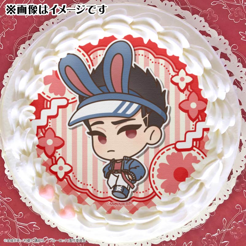 イースターデザインプリケーキ（馬狼照英）【特典缶バッジ付き