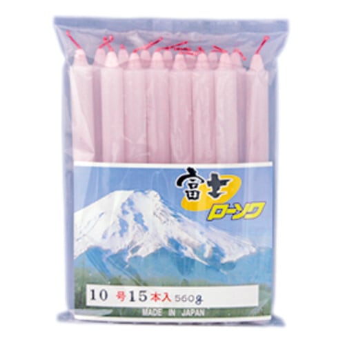 富士ローソク 赤芯10号 560g (ケース売は30袋入) | カタログ分類,色芯