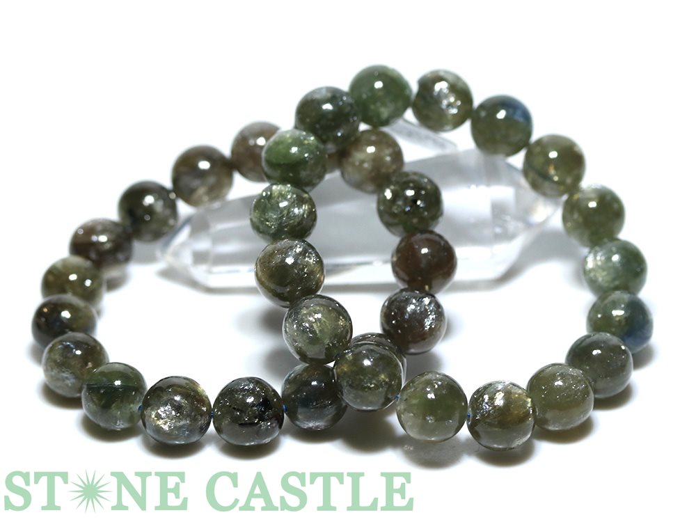 ☆高品質☆【ブレスレット】カイヤナイトマイカクォーツ (タンザニア産