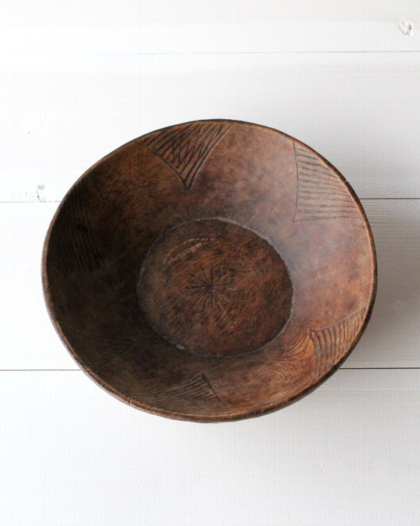 エチオピア ウッドボウル A [生活雑貨とアンティークのオンライン