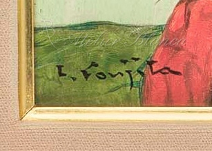 藤田嗣治 「少女像」 | | アトリエ・ブランカ