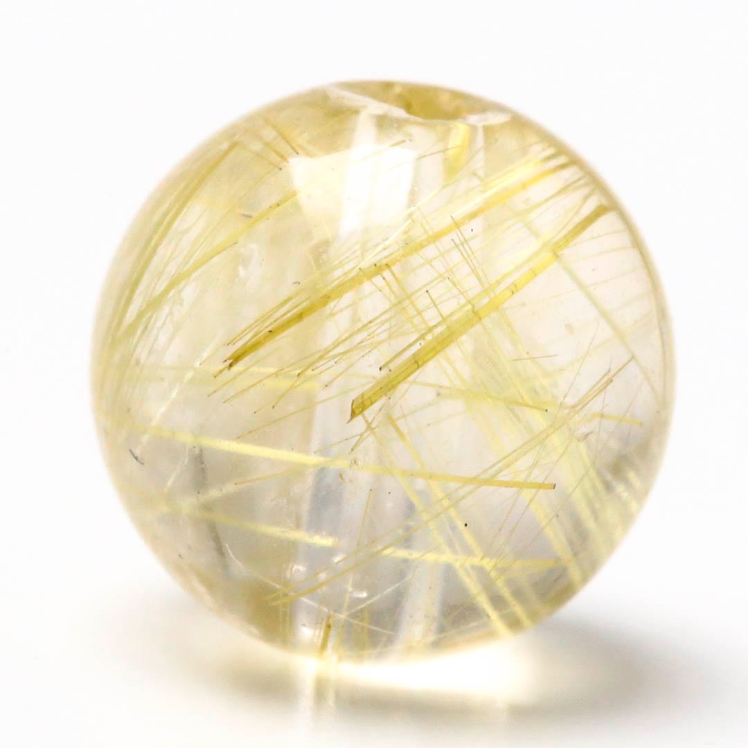 数量限定】ゴールデンルチルクォーツ HC 8ミリ ビーズ